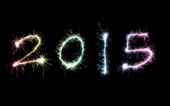 2015 fuegos artificiales de Año Nuevo Fondos de pantalla, imagen