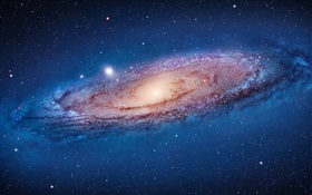 galaxia de Andrómeda HD fondos de pantalla