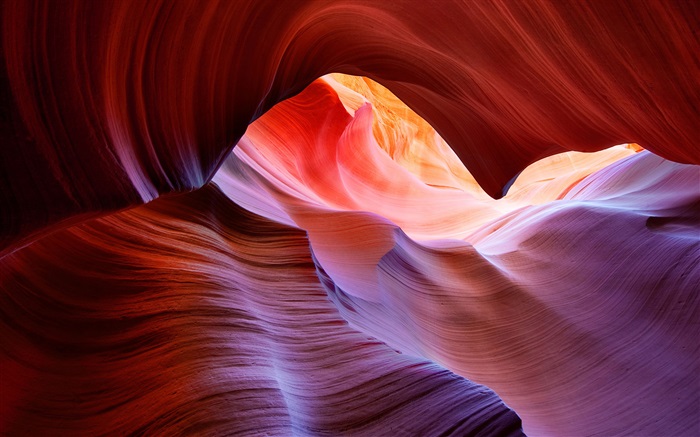 Antelope Canyon paisaje de la naturaleza Fondos de pantalla, imagen