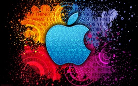 Fondo colorido de Apple