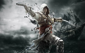 Assassins Creed 4: Bandera Negro HD fondos de pantalla