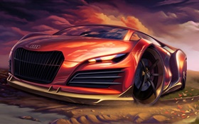 Diseño superdeportivo Audi HD fondos de pantalla
