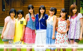 C-ute, grupo de chicas ídolo japonés 01 HD fondos de pantalla