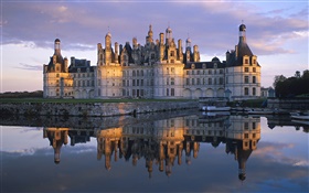 Castillo de Chambord, Valle del Loira, Francia HD fondos de pantalla