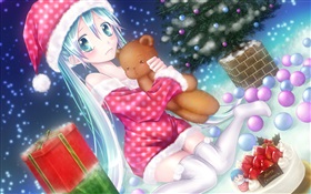 Navidad chica anime