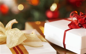 Caja de regalo de Navidad Close-up