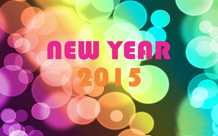 colorido del Año Nuevo 2015 Fondos de pantalla, imagen