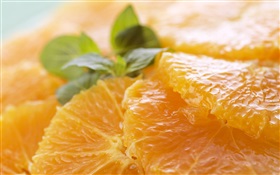 Rodaja de naranja Delicioso HD fondos de pantalla