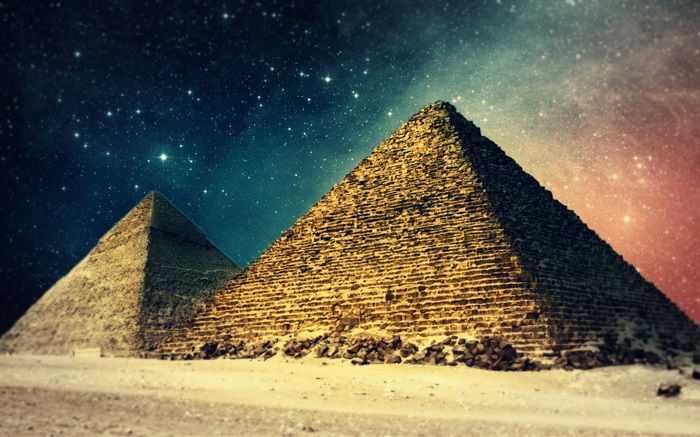 Pirámides egipcias Fondos de pantalla, imagen