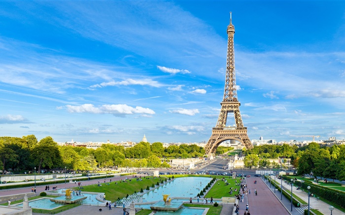 Torre Eiffel, París, Francia Fondos de pantalla, imagen