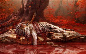 Far Cry 4, muertos tigre HD fondos de pantalla