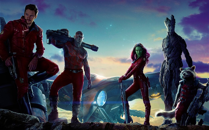 Guardianes de la Galaxia, personajes de cine Fondos de pantalla, imagen