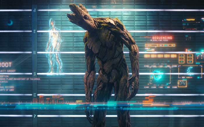 Guardianes de la Galaxia, el hombre árbol Fondos de pantalla, imagen