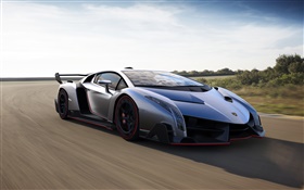 Lamborghini Veneno velocidad superdeportivo HD fondos de pantalla