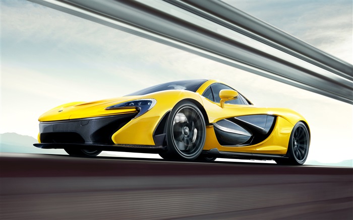 McLaren P1 superdeportivo amarilla Fondos de pantalla, imagen