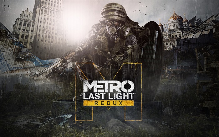 Metro 2033 Redux, lluvia, soldado Fondos de pantalla, imagen