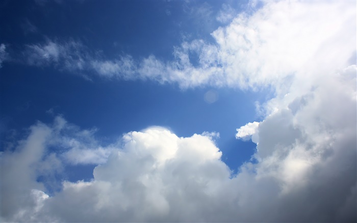 Cielo, nubes blancas Fondos de pantalla, imagen