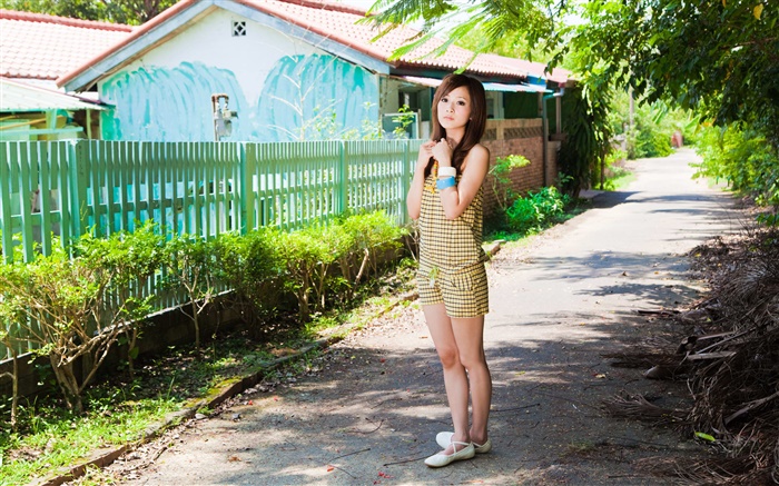 muchacha del verano, Taiwán Fondos de pantalla, imagen