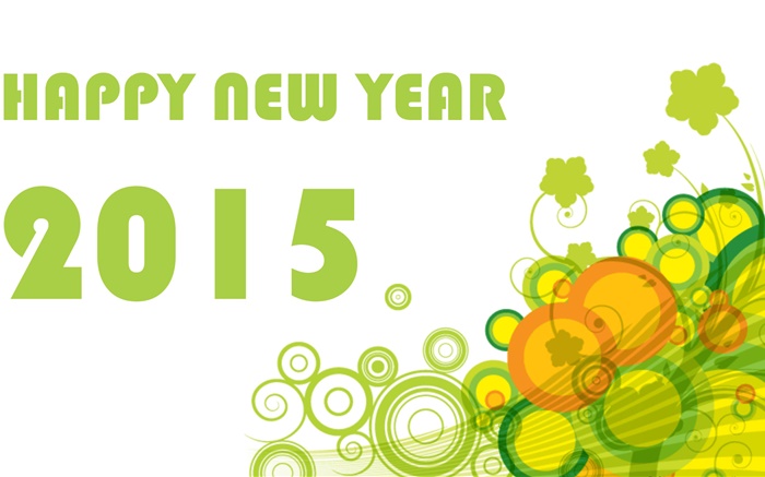 Vector creativo, Feliz Año Nuevo 2015 Fondos de pantalla, imagen