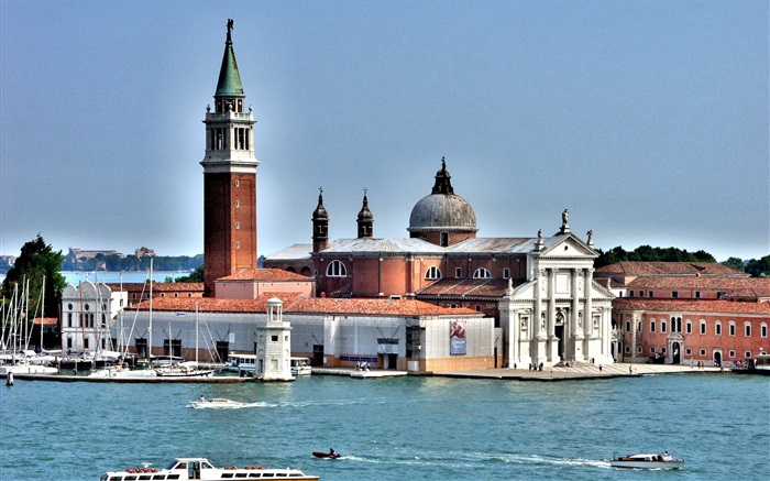 Venecia, iglesia Fondos de pantalla, imagen