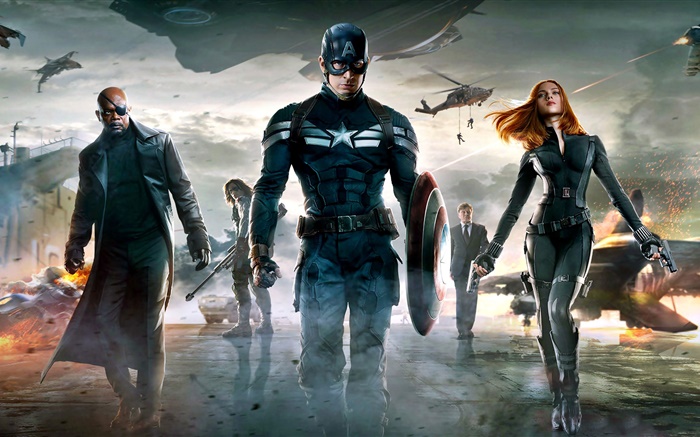 2014 película, Capitán América: El Soldado de Invierno Fondos de pantalla, imagen