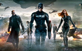 2014 película, Capitán América: El Soldado de Invierno HD fondos de pantalla