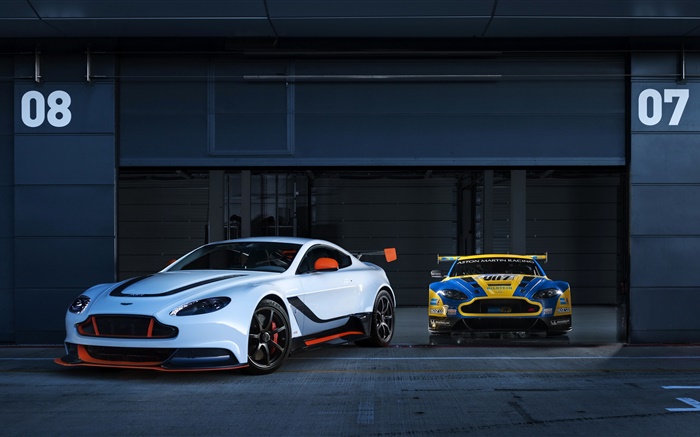 2015 coches Aston Martin Vantage GT3 Fondos de pantalla, imagen