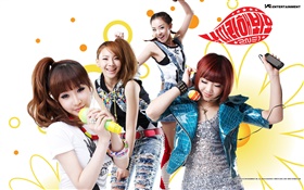 2NE1, niñas de música coreana 01 HD fondos de pantalla