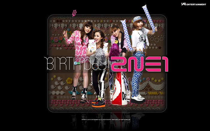 2NE1, niñas de música coreana 05 Fondos de pantalla, imagen
