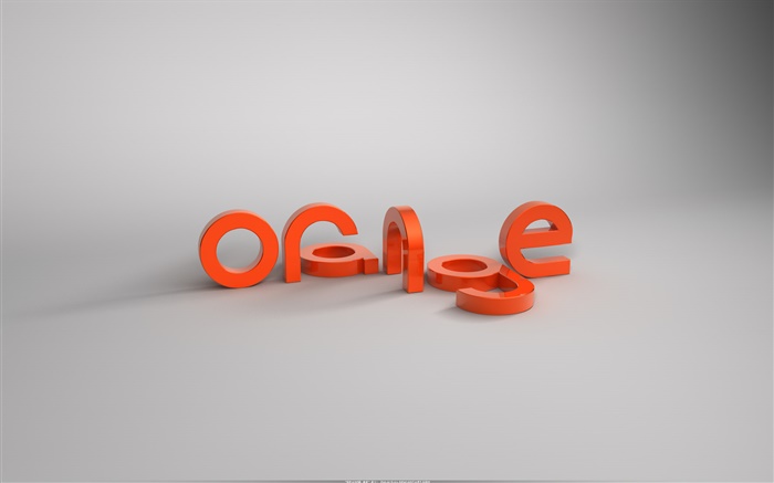 Char naranja 3D Fondos de pantalla, imagen