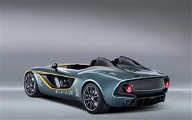 Vista trasera concepto superdeportivo Aston Martin CC100 Speedster HD fondos de pantalla