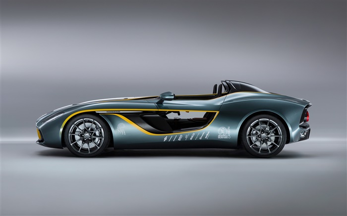 Aston Martin CC100 Speedster concepto superdeportivo vista lateral Fondos de pantalla, imagen