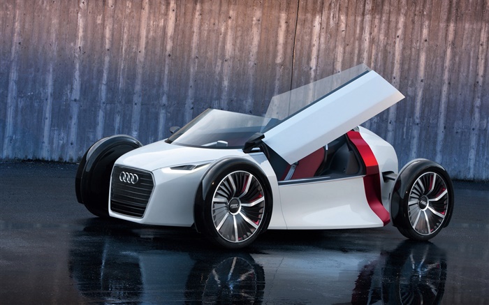 Concepto Audi Urban Vista lateral del coche Fondos de pantalla, imagen