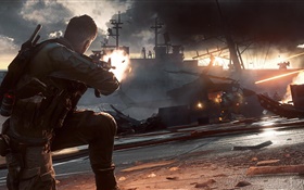 Battlefield 4, acorazado HD fondos de pantalla