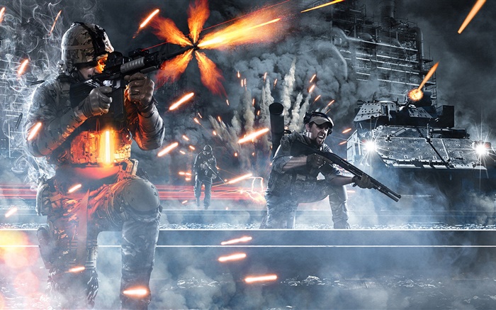 Battlefield 4, feroz guerra Fondos de pantalla, imagen