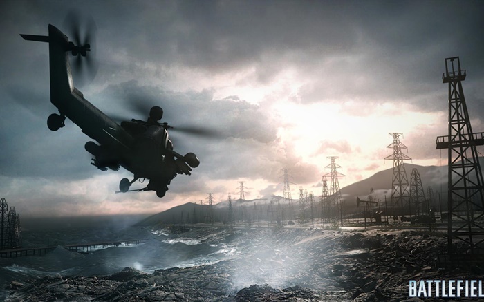 Battlefield 4, helicópteros Fondos de pantalla, imagen