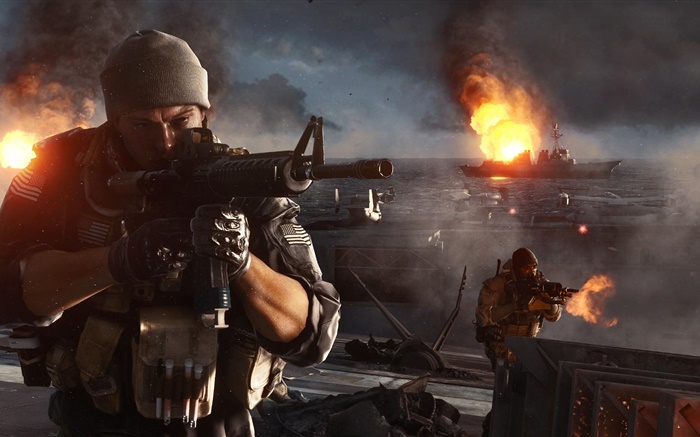 Battlefield 4, tiroteo Fondos de pantalla, imagen