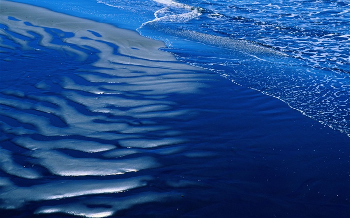 Playa, mar, agua azul Fondos de pantalla, imagen