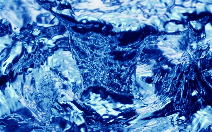 Danza del agua azul Fondos de pantalla, imagen