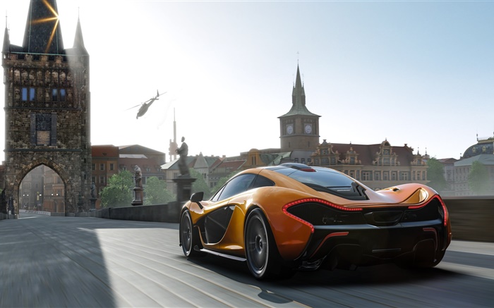 Forza Motorsport 5, vista trasera superdeportivo Fondos de pantalla, imagen
