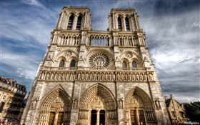 Francia, Notre Dame, edificios HD fondos de pantalla