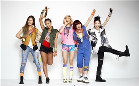 GLAM, Corea niñas de música 02 HD fondos de pantalla