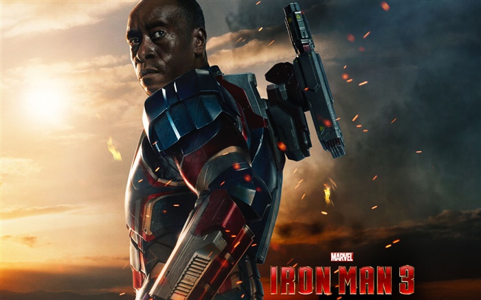 James Rhodes, Iron Man 3 Fondos de pantalla, imagen