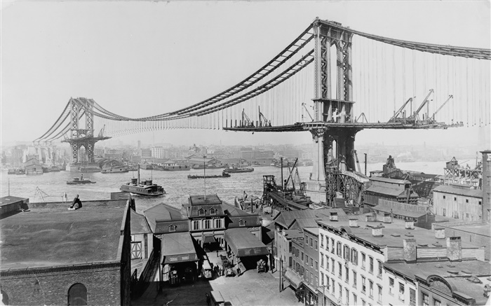 Puente de Manhattan de 1909, Estados Unidos Fondos de pantalla, imagen