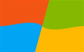 De Microsoft Windows 9 logotipo, cuatro colores