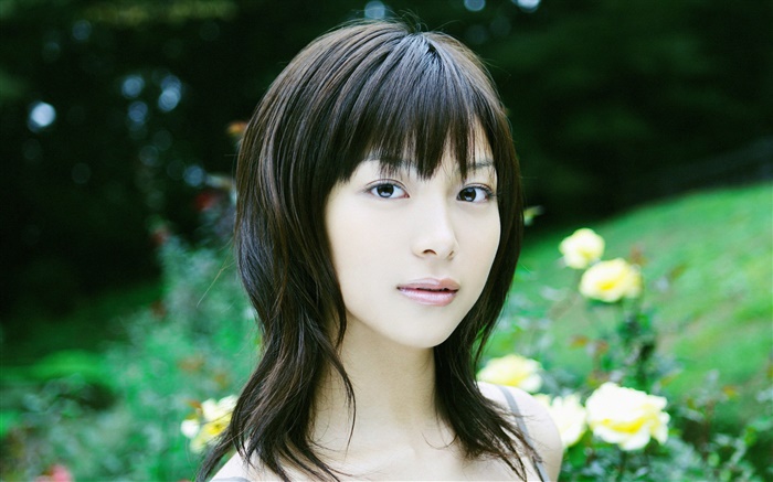 Saki Aibu, chica japonesa 01 Fondos de pantalla, imagen