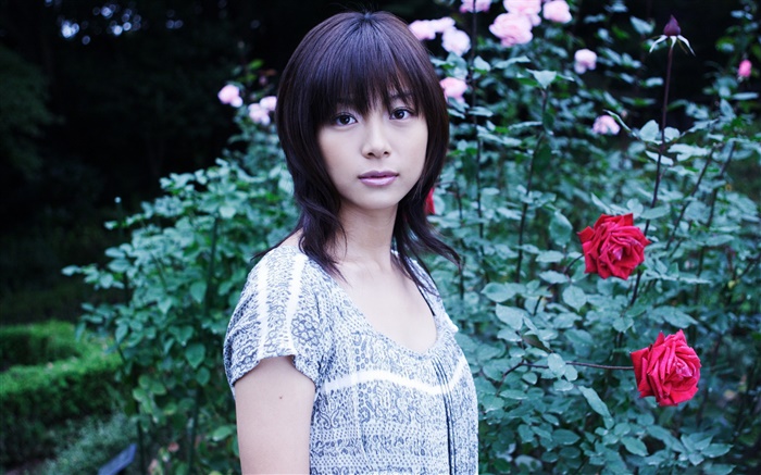 Saki Aibu, chica japonesa 02 Fondos de pantalla, imagen