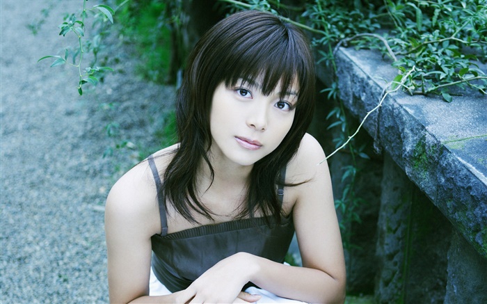 Saki Aibu, chica japonesa 03 Fondos de pantalla, imagen