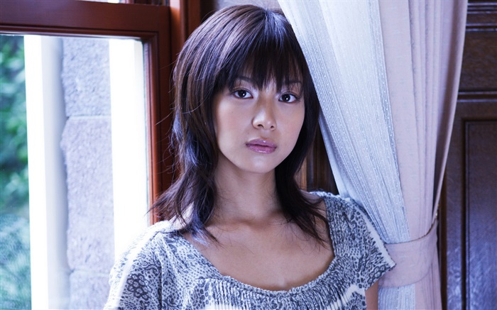 Saki Aibu, chica japonesa 06 Fondos de pantalla, imagen