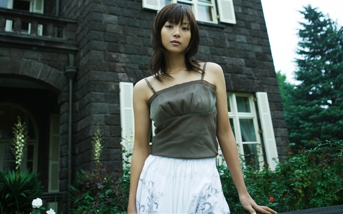 Saki Aibu, chica japonesa 07 Fondos de pantalla, imagen